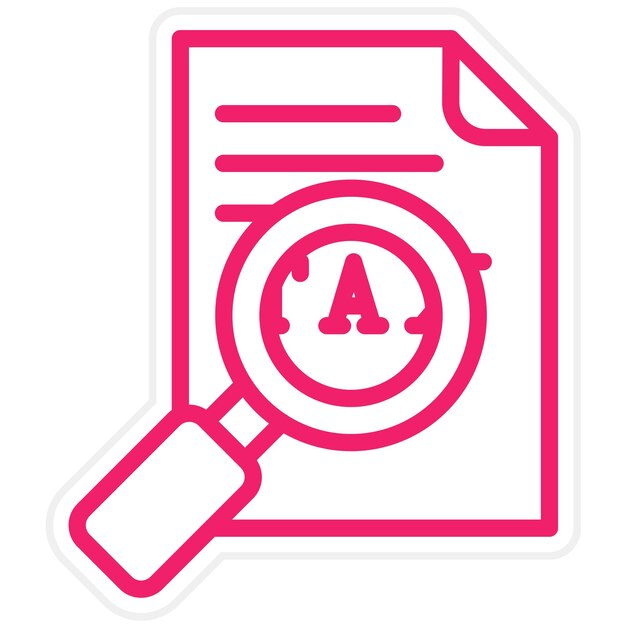 Estilo del icono del rastreador de impuestos de diseño vectorial