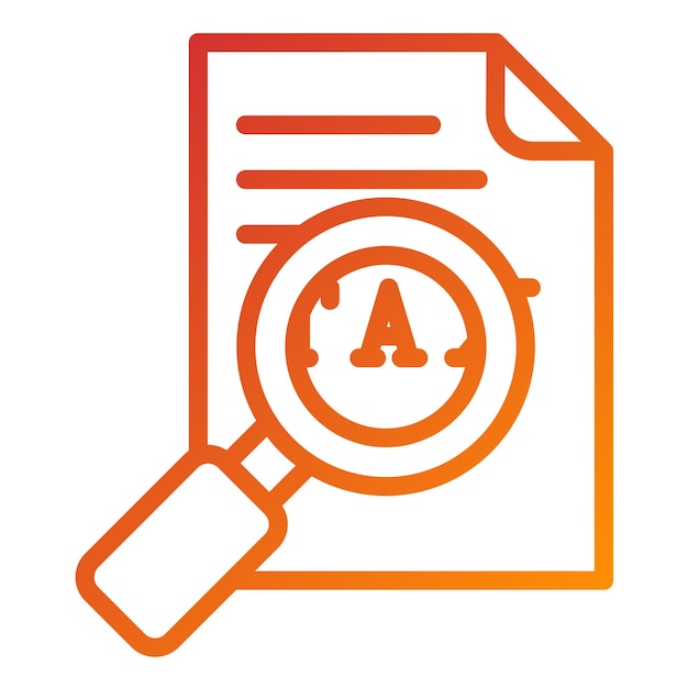 Estilo del icono del rastreador de impuestos de diseño vectorial