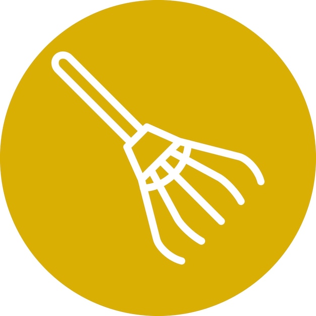 Estilo del icono de rastrillo