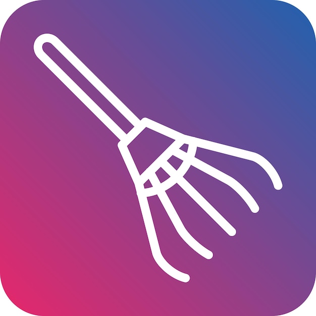 Estilo del icono de rastrillo
