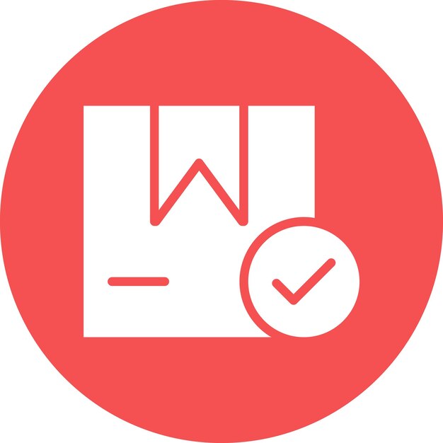 Estilo del icono de recepción de la entrega