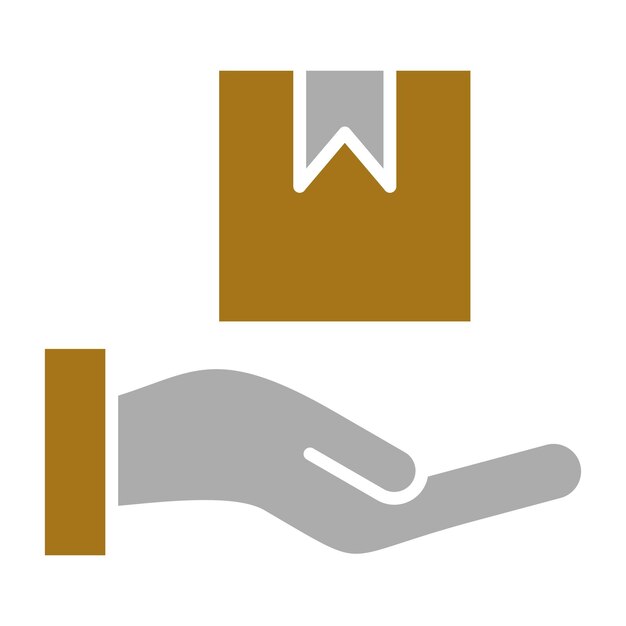 Estilo del icono de recepción de la entrega
