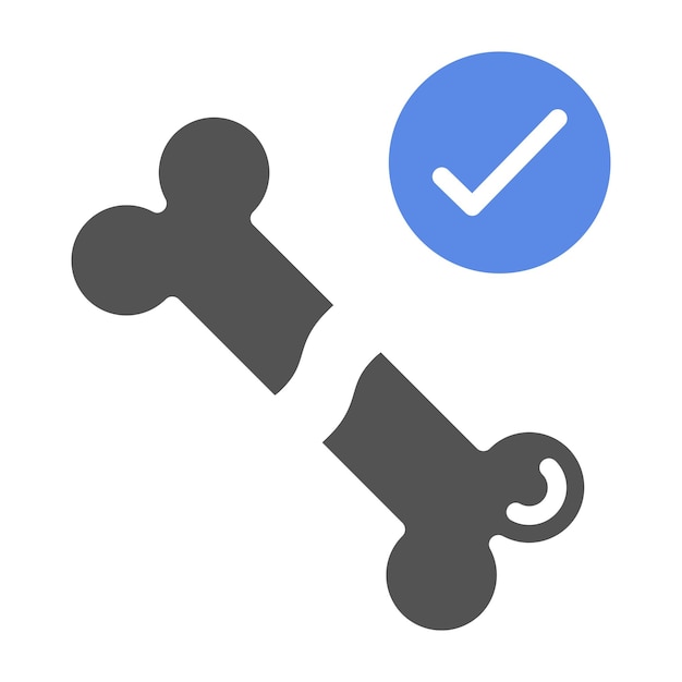 Estilo de icono de recuperación de cirugía de diseño vectorial