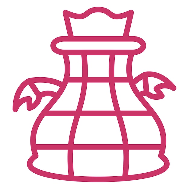 Estilo del icono de la red de cangrejo