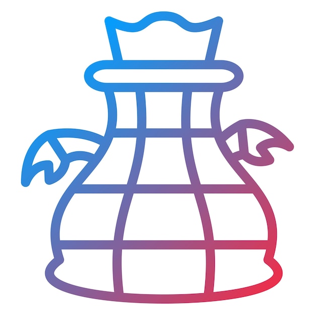 Estilo del icono de la red de cangrejo