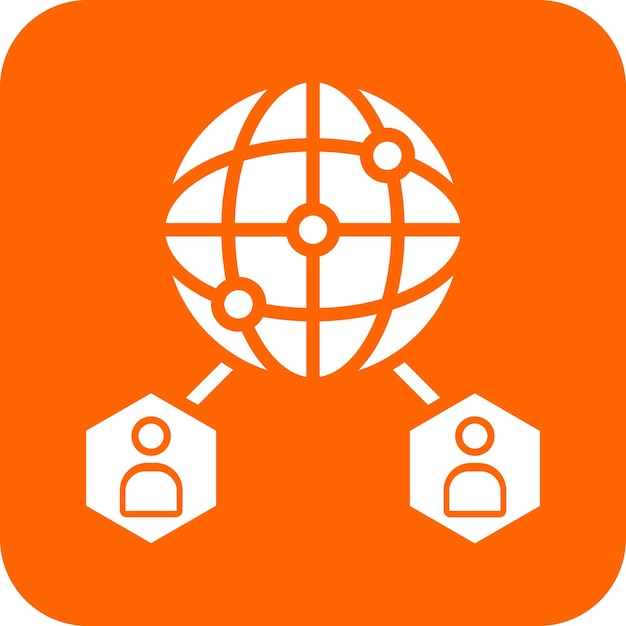 Estilo del icono de la red global
