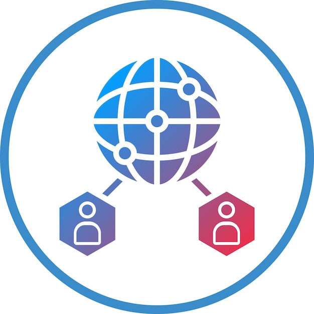 Estilo del icono de la red global
