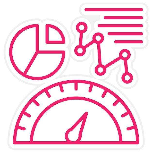 Estilo de icono de referencia de diseño vectorial