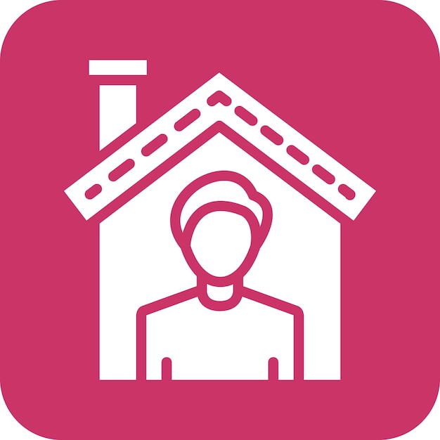 Estilo del icono del refugio