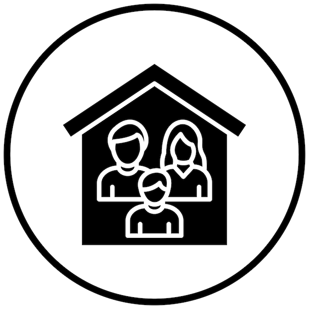 Estilo del icono del refugio