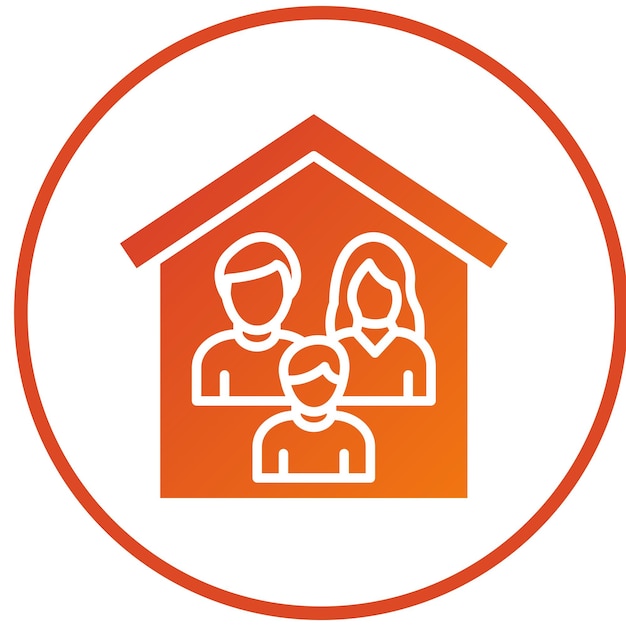 Estilo del icono del refugio