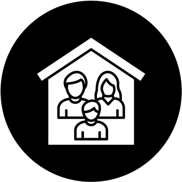 Estilo del icono del refugio
