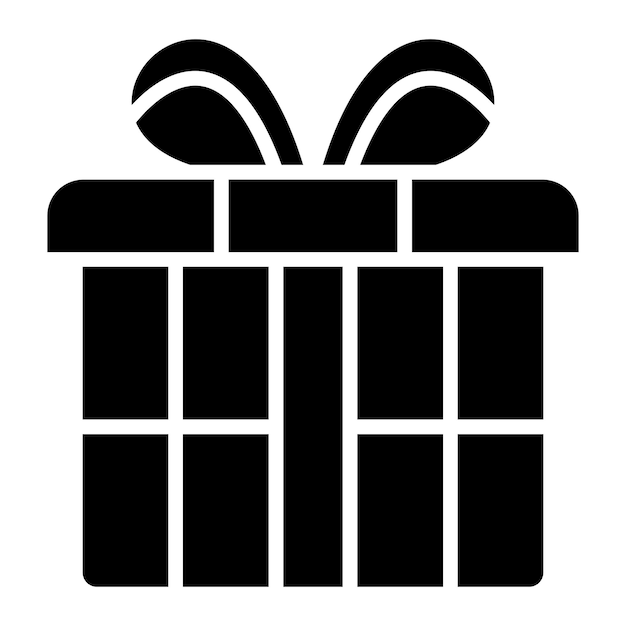 Estilo del icono del regalo