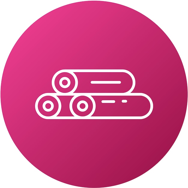 Estilo del icono del registro de diseño vectorial
