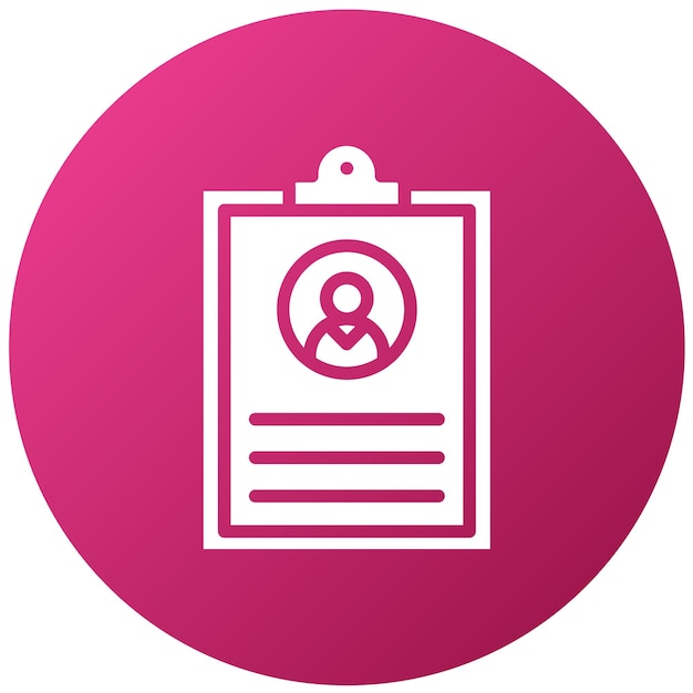Estilo del icono del registro de diseño vectorial
