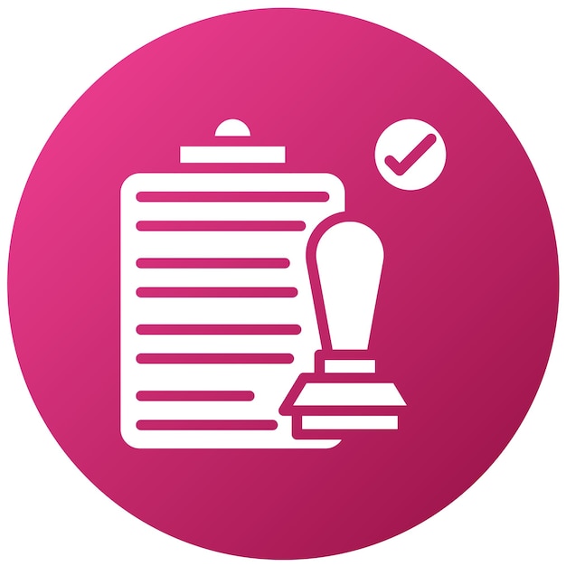 Estilo del icono de regulación del diseño vectorial