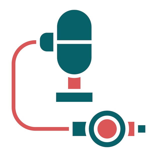 Estilo del icono del regulador de buceo de diseño vectorial