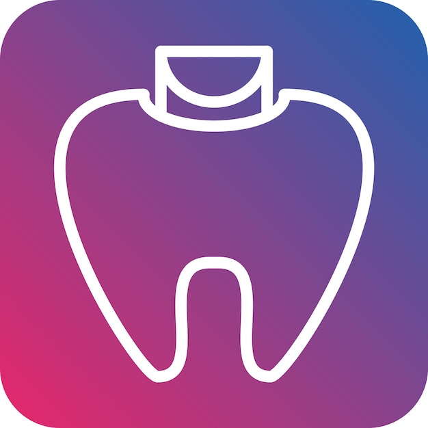 Estilo del icono de rellenado dental