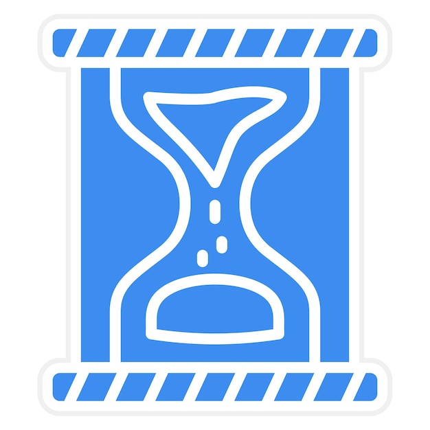 Estilo del icono del reloj de arena