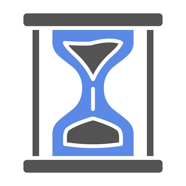 Estilo del icono del reloj de arena