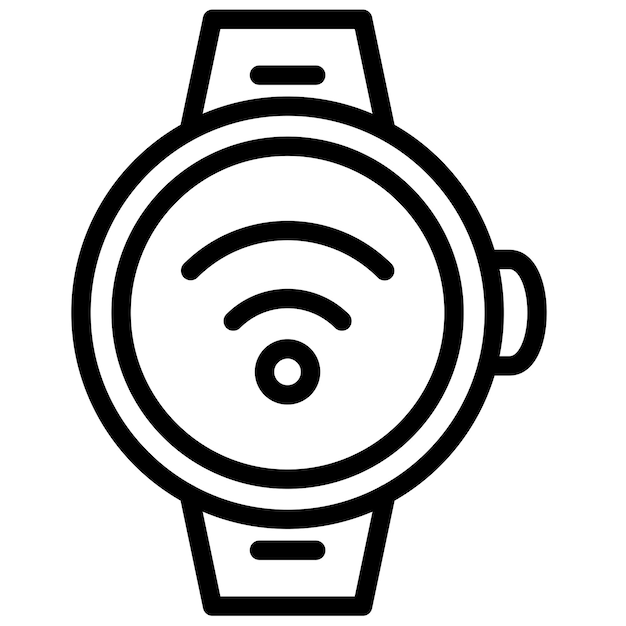 Estilo del icono del reloj inteligente