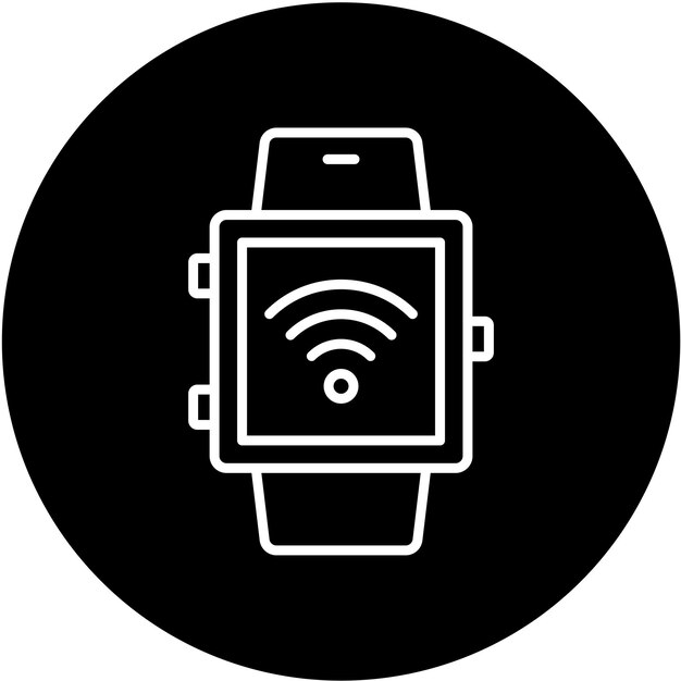 Estilo del icono del reloj inteligente