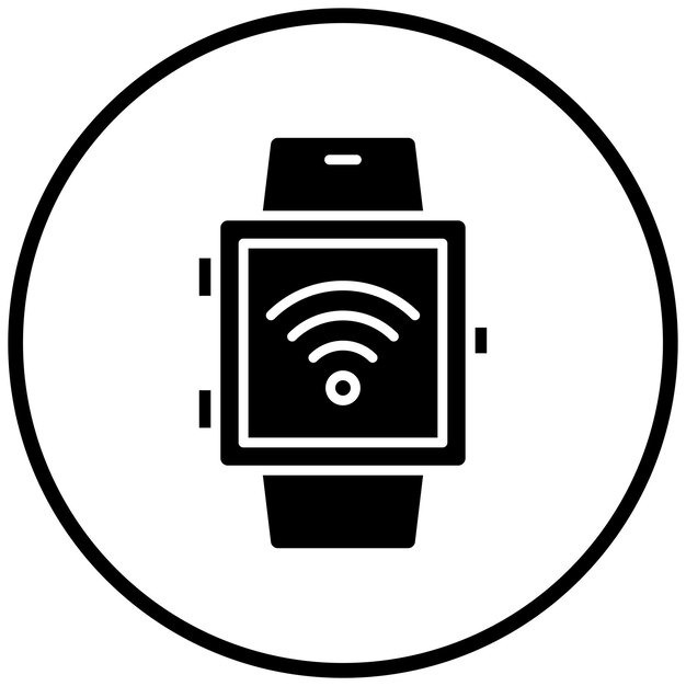 Estilo del icono del reloj inteligente