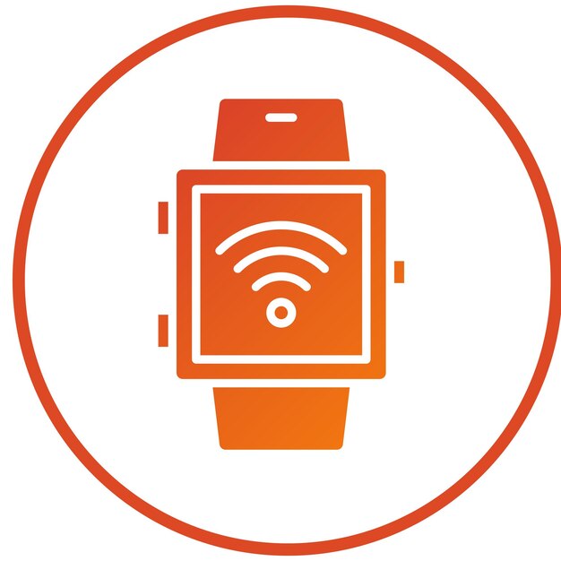 Estilo del icono del reloj inteligente