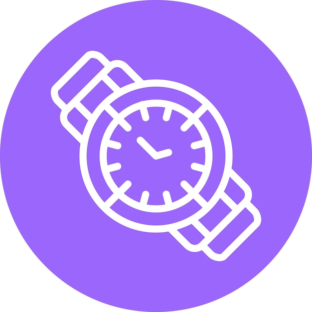 Estilo del icono del reloj de muñeca