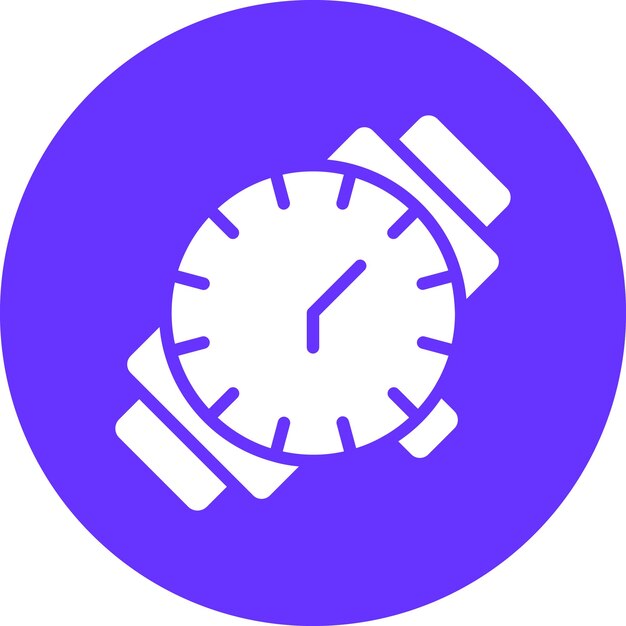 Estilo del icono del reloj de muñeca