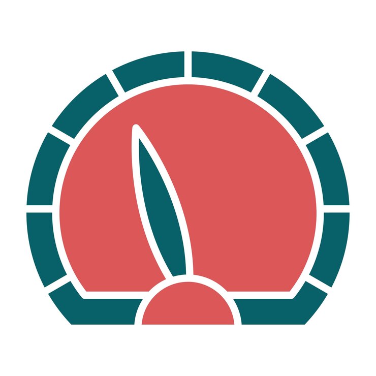 Vector estilo del icono de rendimiento del diseño vectorial