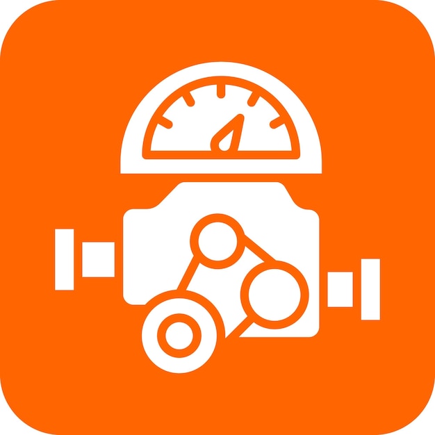 Estilo del icono de rendimiento del motor