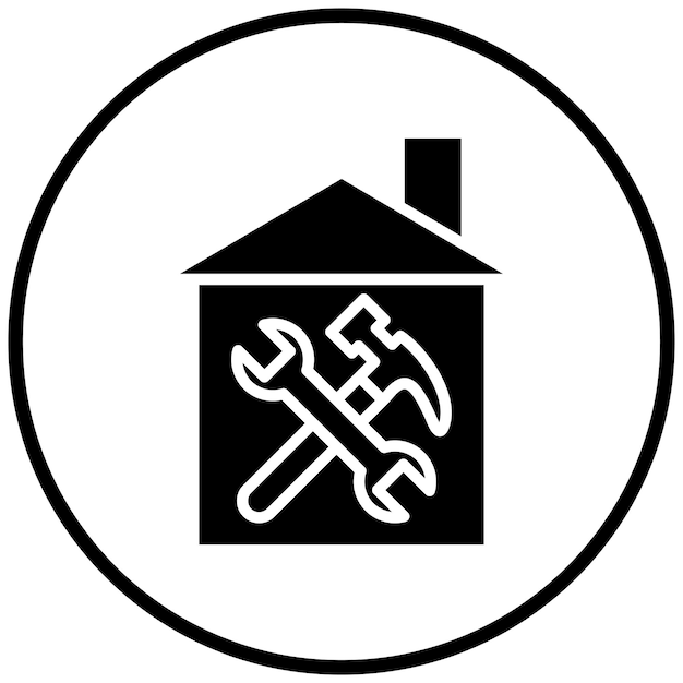 Estilo del icono de renovación del diseño vectorial