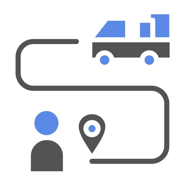 Estilo del icono de reordenamiento de diseño vectorial