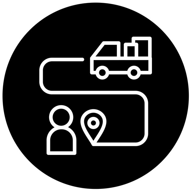 Estilo del icono de reordenamiento de diseño vectorial