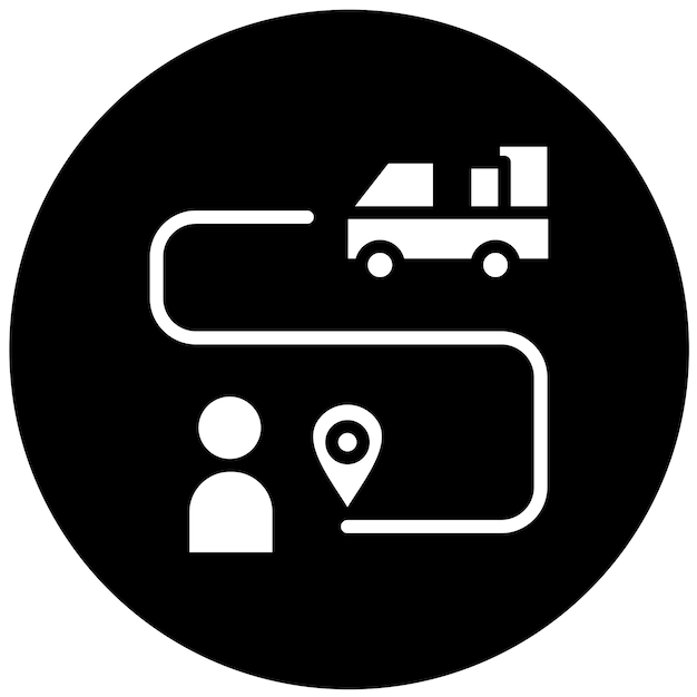 Estilo del icono de reordenamiento de diseño vectorial