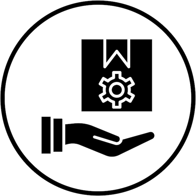 Estilo del icono de reparación del producto de diseño vectorial