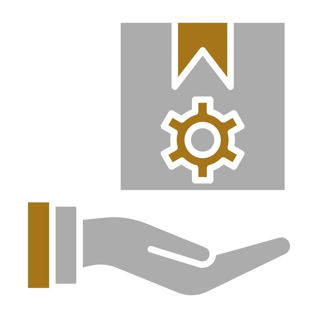 Estilo del icono de reparación del producto de diseño vectorial