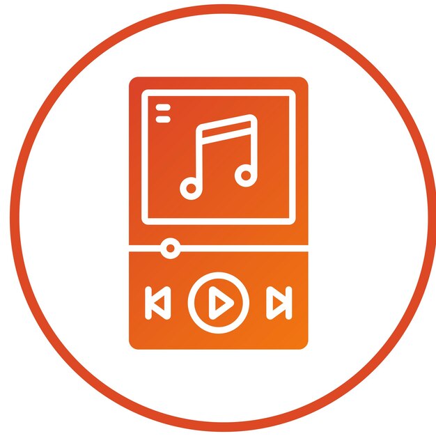 Estilo del icono del reproductor de música