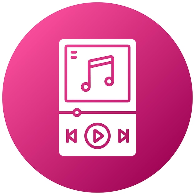 Estilo del icono del reproductor de música