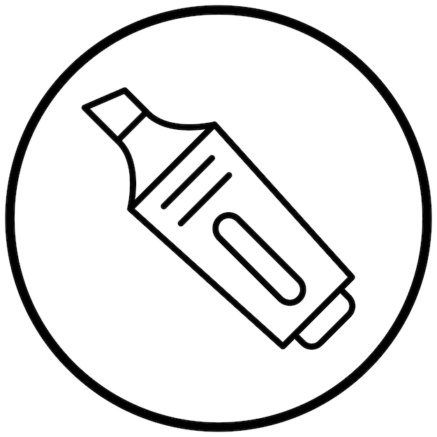 Estilo del icono de resaltador