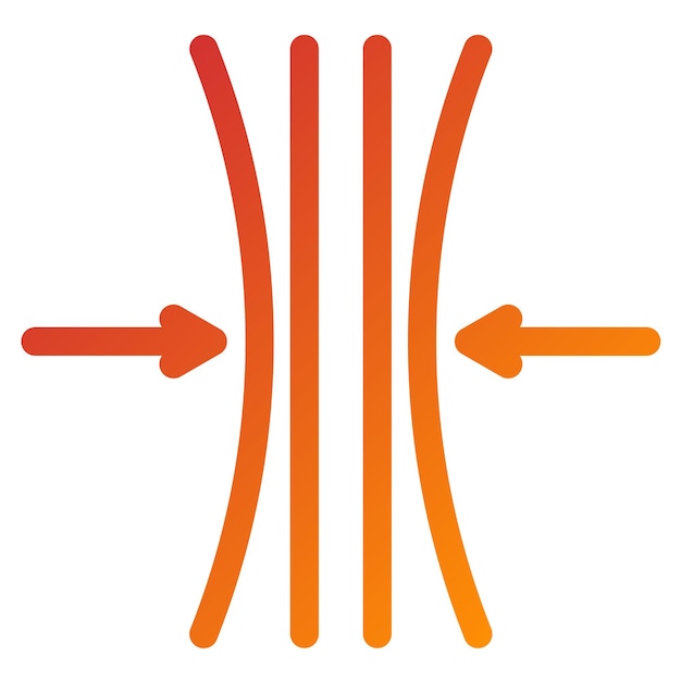 Estilo del icono de resiliencia cibernética del diseño vectorial