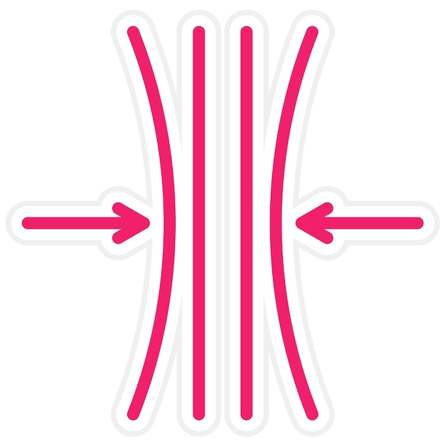 Estilo del icono de resiliencia cibernética del diseño vectorial