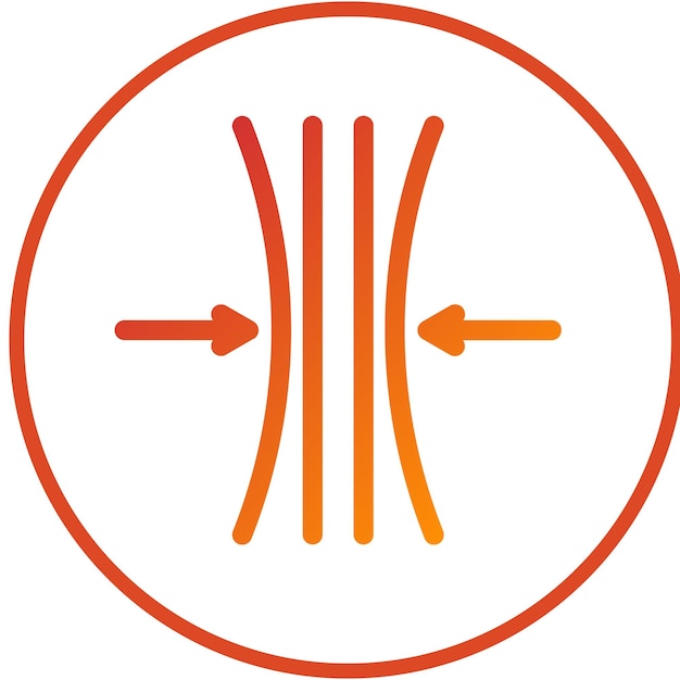 Estilo del icono de resiliencia cibernética del diseño vectorial
