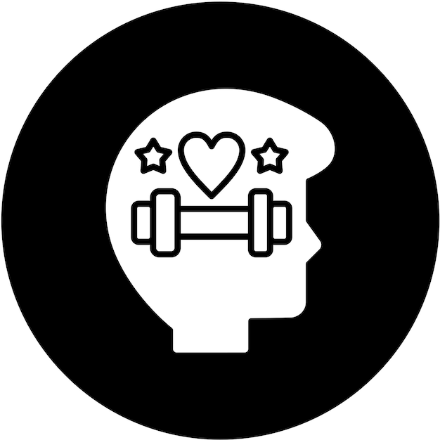 Estilo del icono de resiliencia del diseño vectorial
