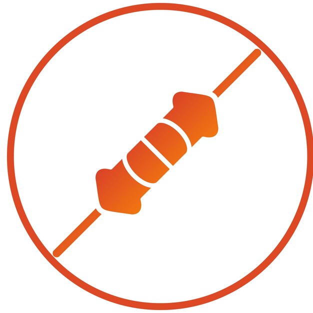 Estilo del icono de la resistencia