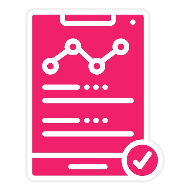 Estilo del icono de respuesta a la encuesta de diseño vectorial