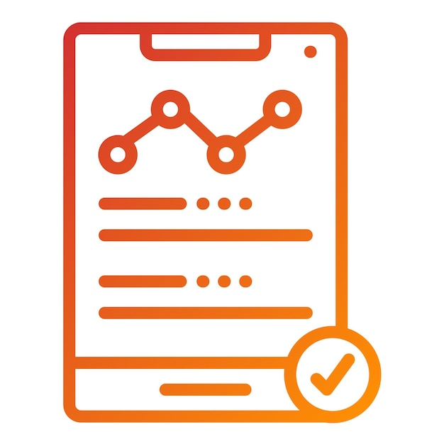 Estilo del icono de respuesta a la encuesta de diseño vectorial