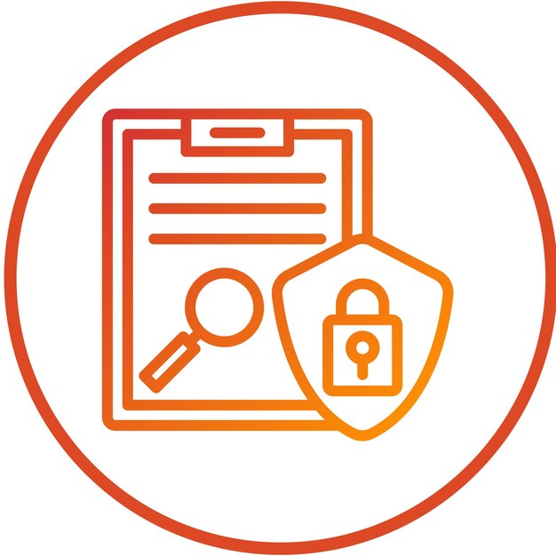 Estilo de icono de respuesta a incidentes cibernéticos de diseño vectorial