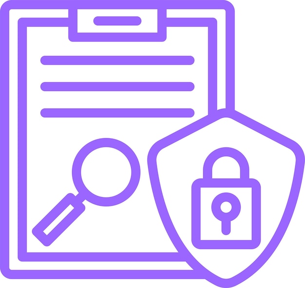 Estilo de icono de respuesta a incidentes cibernéticos de diseño vectorial